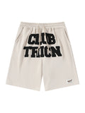 Shorts mit Street-Letter-Print