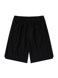 Shorts mit Buchstaben-Print und Kordelzug