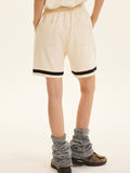 Street Letter Print Shorts