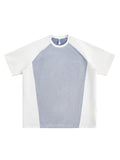 Men's Unisex Raglan Sleeve Oversized Short Sleeve Tee