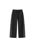 Contrast color stitching Wide Leg Pants