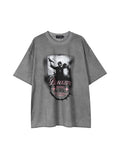 Men's Graphic Oversized Short Sleeve Tee