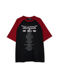 Men's Raglan Sleeve Oversized Short Sleeve Tee