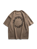 Men's Suede Oversized Short Sleeve Tee