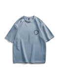 Men's Suede Oversized Short Sleeve Tee