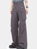 Solid Color Unisex Cargo Pants