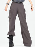 Solid Color Unisex Cargo Pants