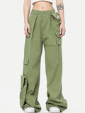 Vintage Wide Leg Cargo Pants