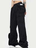 Vintage Wide Leg Cargo Pants