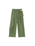 Vintage Wide Leg Cargo Pants