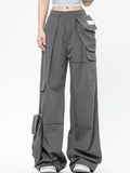 Vintage Wide Leg Cargo Pants