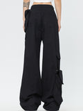 Vintage Wide Leg Cargo Pants