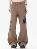 Vintage Graphic Straight Leg Pants