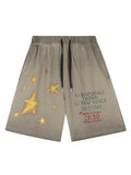 Street Star Print Shorts