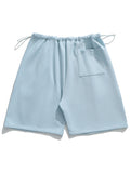 Drawstring Loose Shorts