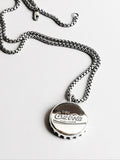 Vintage Bottle Cap Pendant Necklace