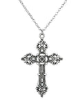 Collier Croix Baroque Vintage