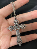 Collier Croix Baroque Vintage