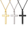 Collier pendentif croix pour hommes