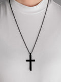 Collier pendentif croix pour hommes