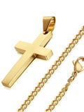 Men's Cross Pendant Necklace