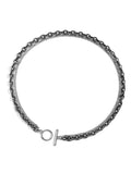 Men's Double Layered Toggle Chain Necklace