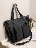 Frog Pendant Large Shoulder Bag