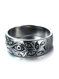 Men's Vintage Eye Pattern Ring