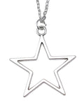 Hollow Out Star Charm Necklace