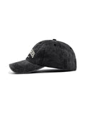 Vintage Wash Letter Embroidery Baseball Cap