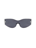 Y2K Star Sleek Sporty Sunglasses