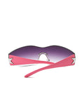 Y2K Star Sleek Sporty Sunglasses