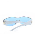 Y2K Star Sleek Sporty Sunglasses