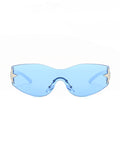 Y2K Star Sleek Sporty Sunglasses