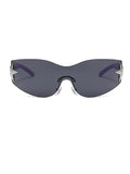 Y2K Star Sleek Sporty Sunglasses