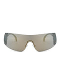 Rimless Futuristic Y2K Sunglasses