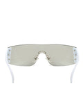 Rimless Futuristic Y2K Sunglasses