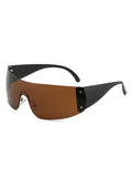 Rimless Futuristic Y2K Sunglasses