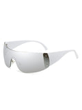 Rimless Futuristic Y2K Sunglasses