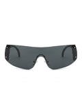 Rimless Futuristic Y2K Sunglasses