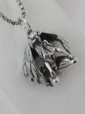 Men's Devil Angel Pendant Necklace