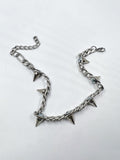 Men's Punk Stud Chain Necklace