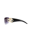 Rimless Wrap Around Y2K Sunglasses