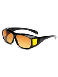 HD Vision Wrap Around Shield Sunglasses