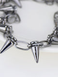 Punk Rivet Link Choker Necklace