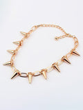 Punk Rivet Link Choker Necklace