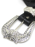 Diamond Encrusted Butterfly Buckle Belt