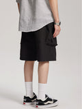 Men's Plain Pocket Casual Shorts