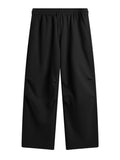 Men's Plain Pleated Casual Straight Leg Pants