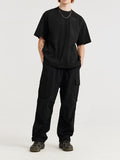 Men's Plain Pocket Loose Casual Cargo Pants